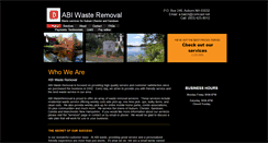 Desktop Screenshot of abiwasteremoval.com